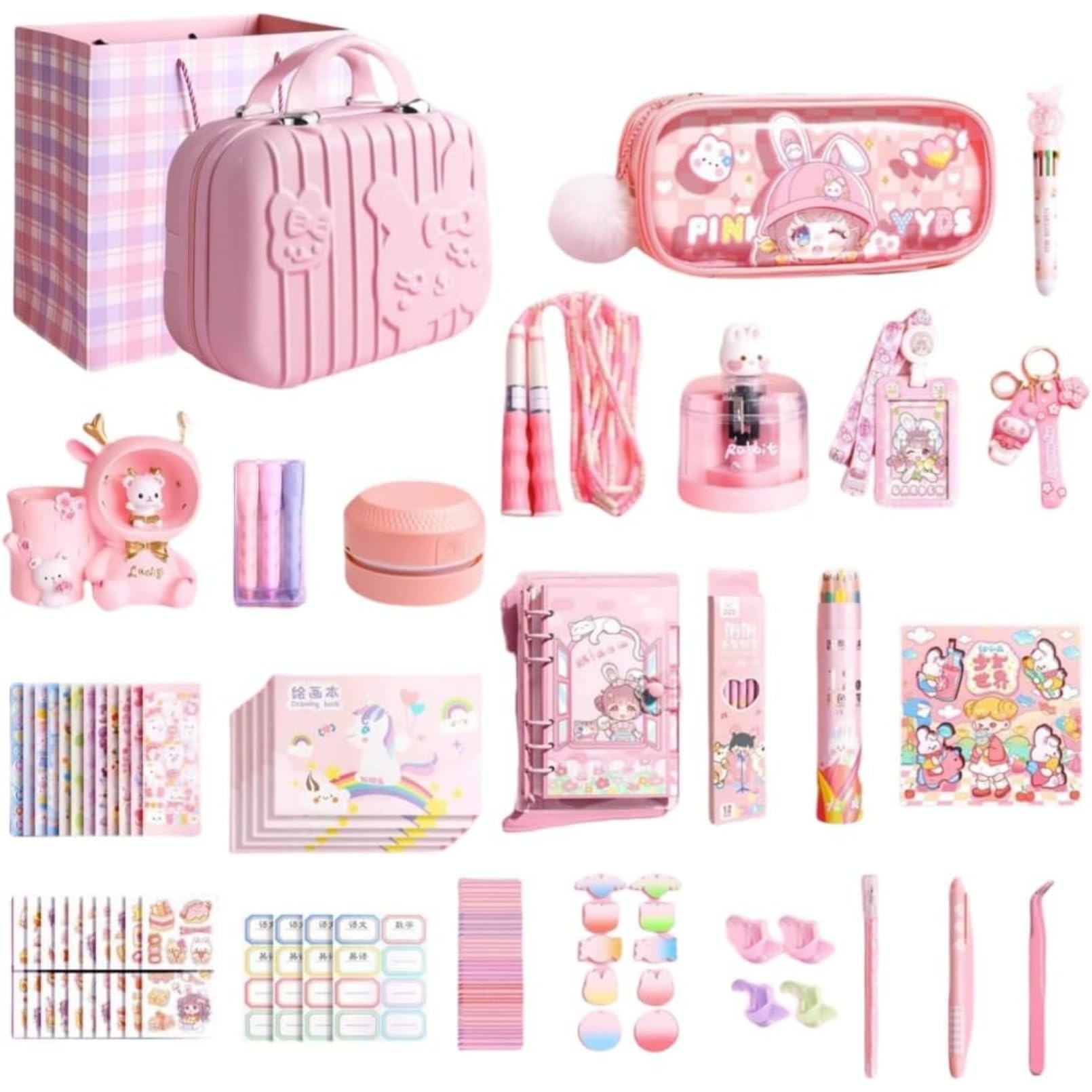 Amazon | ULOVEJOY女の子向け 学習文具セット 誕生日プレゼント/新学期