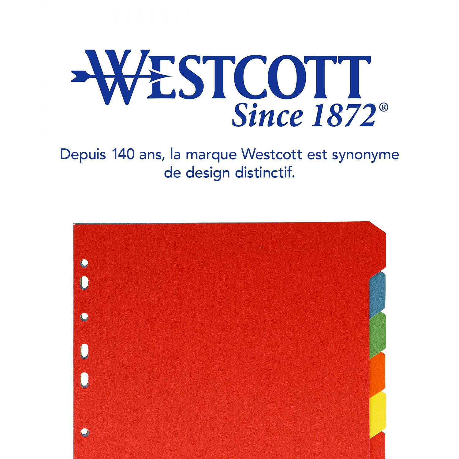 Intercalaires A4 Avec Onglets Janvier - Décembre, Perforation Euro Pour