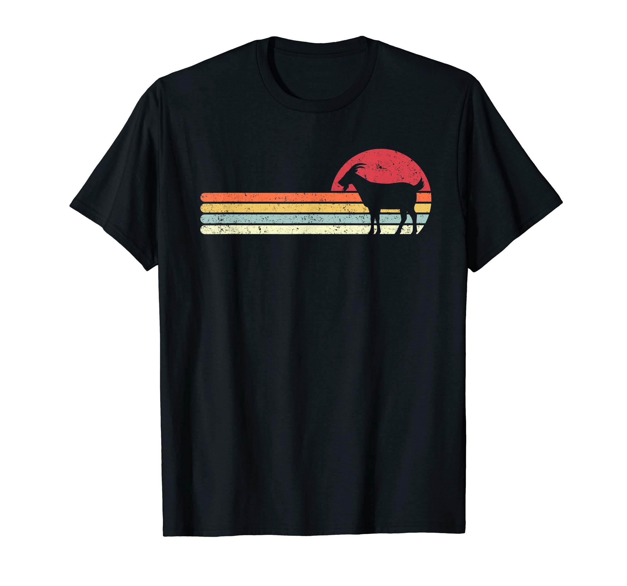 Goat Shirt. Retro Style T-Shirt T-ShirtOEKO-TEX STANDARD 100