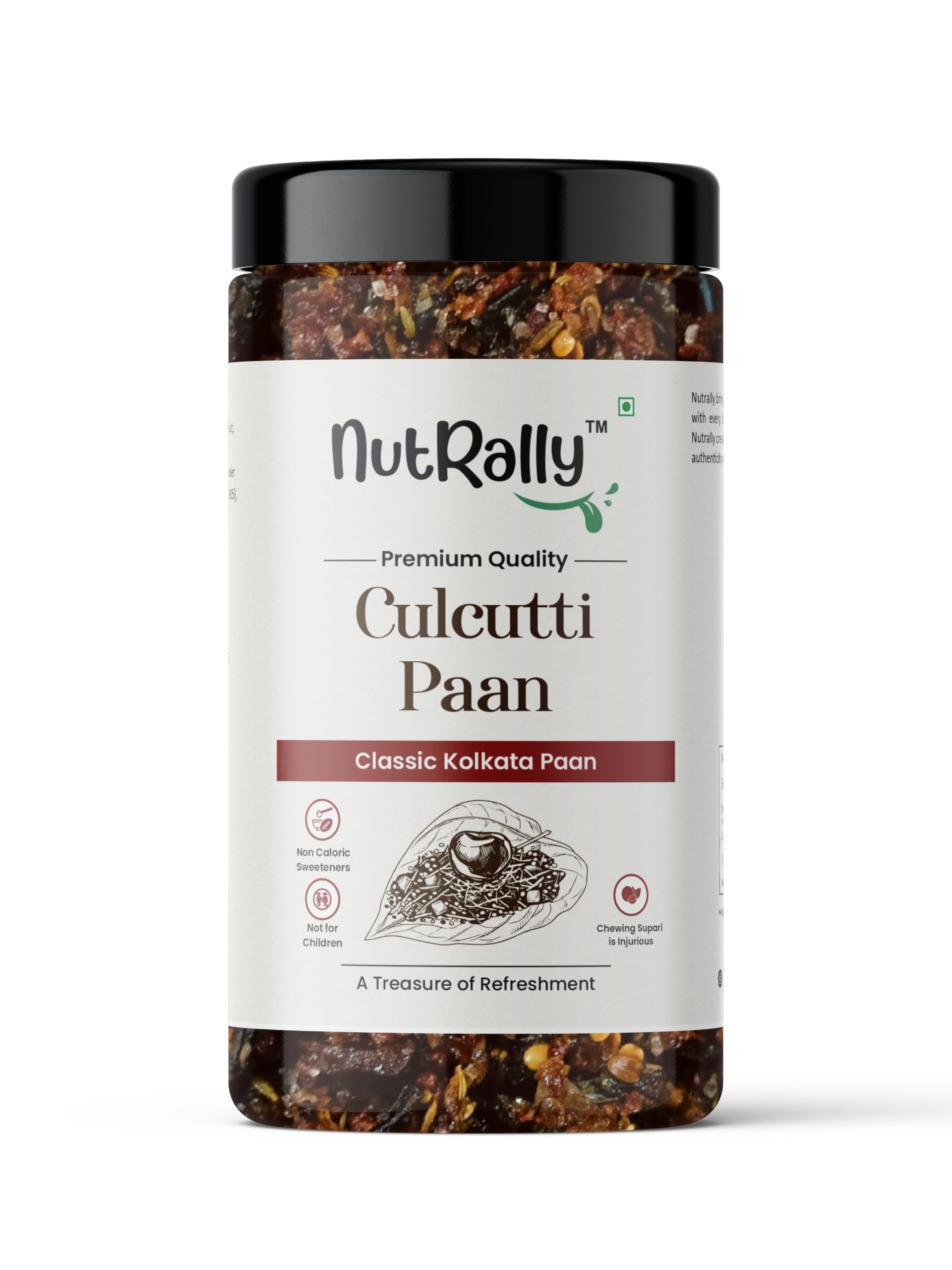 NutRally Calcutta Meetha Paan Mukhwas 240gm | Culcutti Paan | Authentic Sweet Paan Delight | Authentic Sweet Mouth Freshener & Digestive After-Meal Snack-image-36