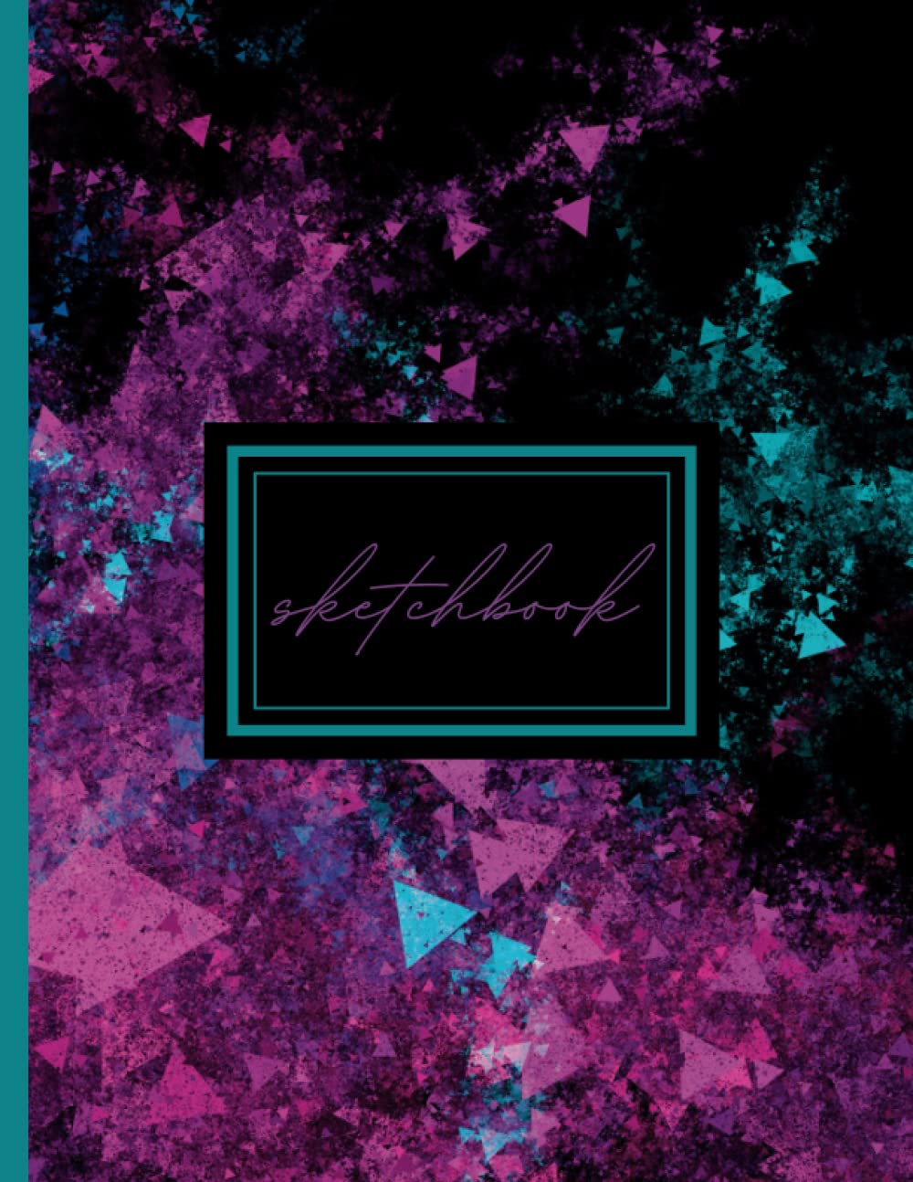 D. Elle Designs Sketchbook: 105 Blank White Pages | 8.5 x 11 inches, Sketchbook for Drawing, Painting, Doodling, Writing or Sketching