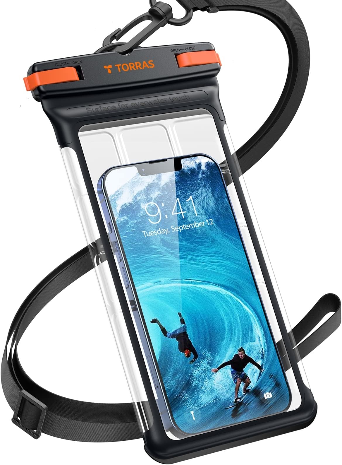 TORRAS Icecube IPX8 Waterproof Phone Pouch, Underwater