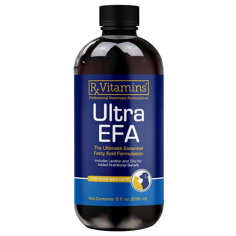 Suplemento de Óleo de Peixe com Ômega 3 para Cães e Gatos Rx Vitamins 240 mL