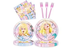 96 Pcs Taylor Swift Plates Birthday Party Supplies Paper Tableware