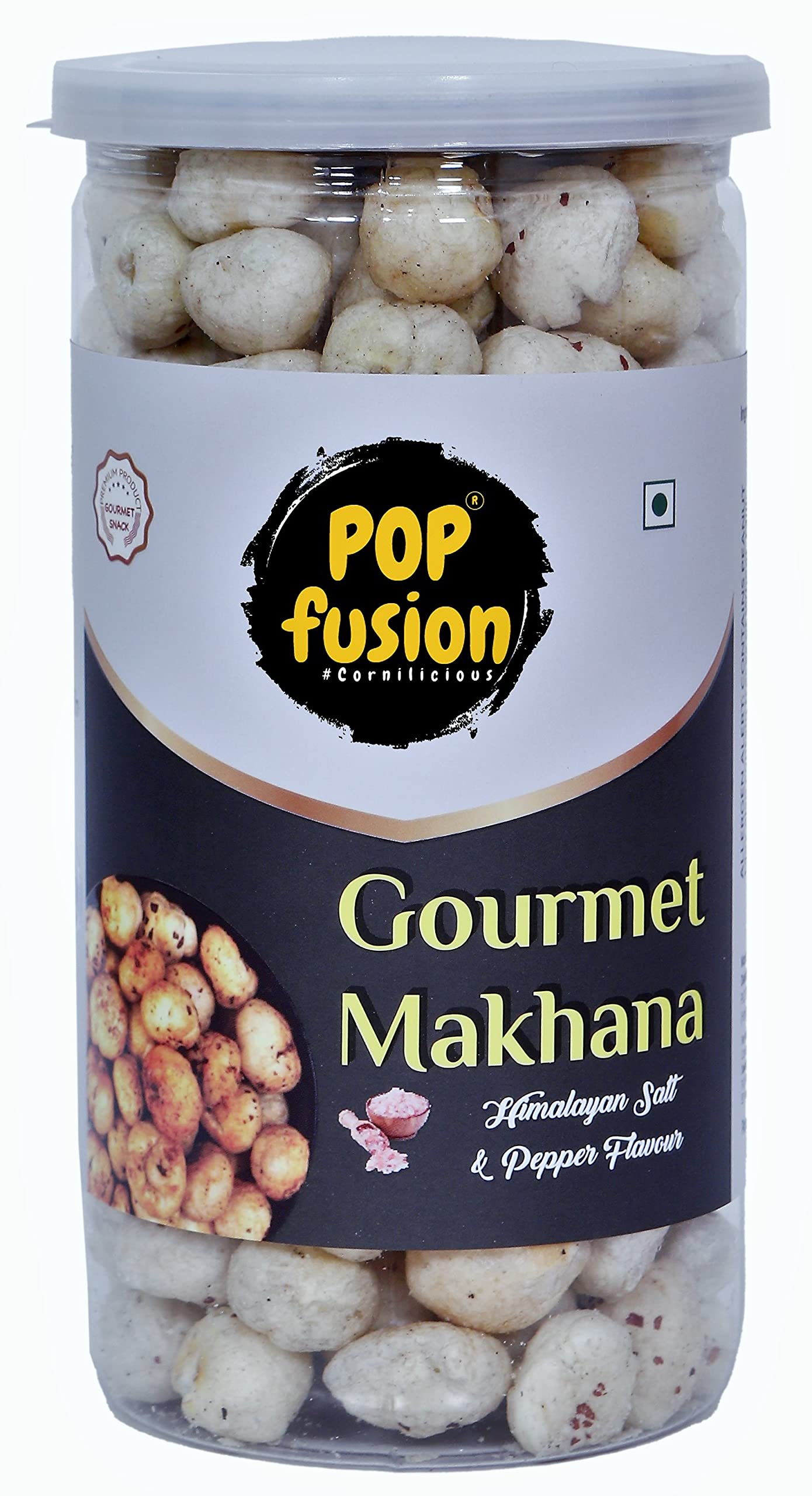 Popcorn Fusion Bhai Dooj Gift Pack Roasted Salt&Pepper&Pudina Makhana 140G,Bhai Dooj Silk Thread,Roli,Chawal,Chandan,Mishri In A Special Pack With Roli Chawal Chandan For Brother 3