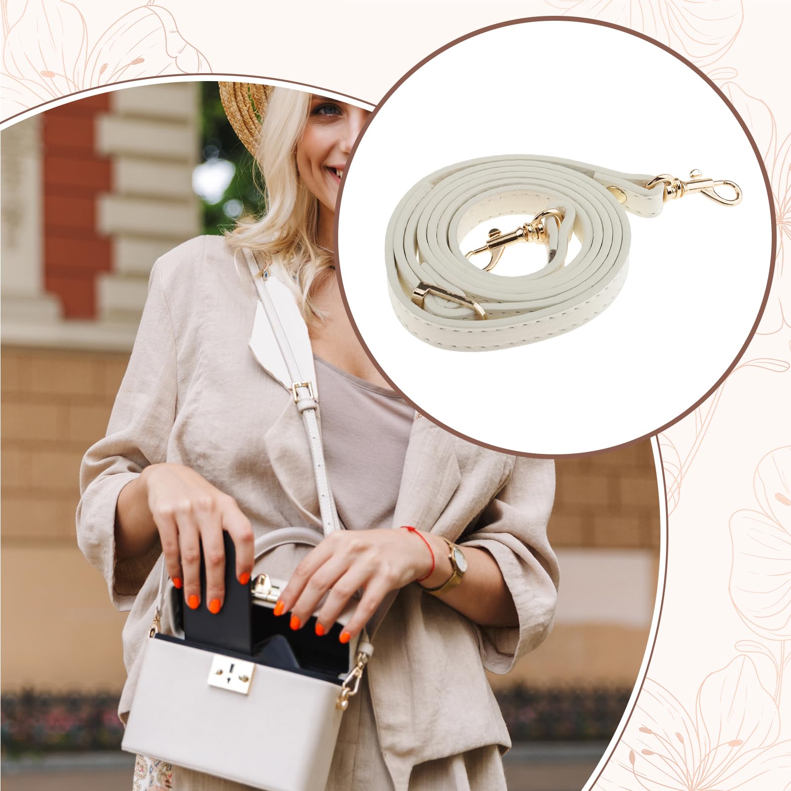 Schultergurte für handtaschen Clearance