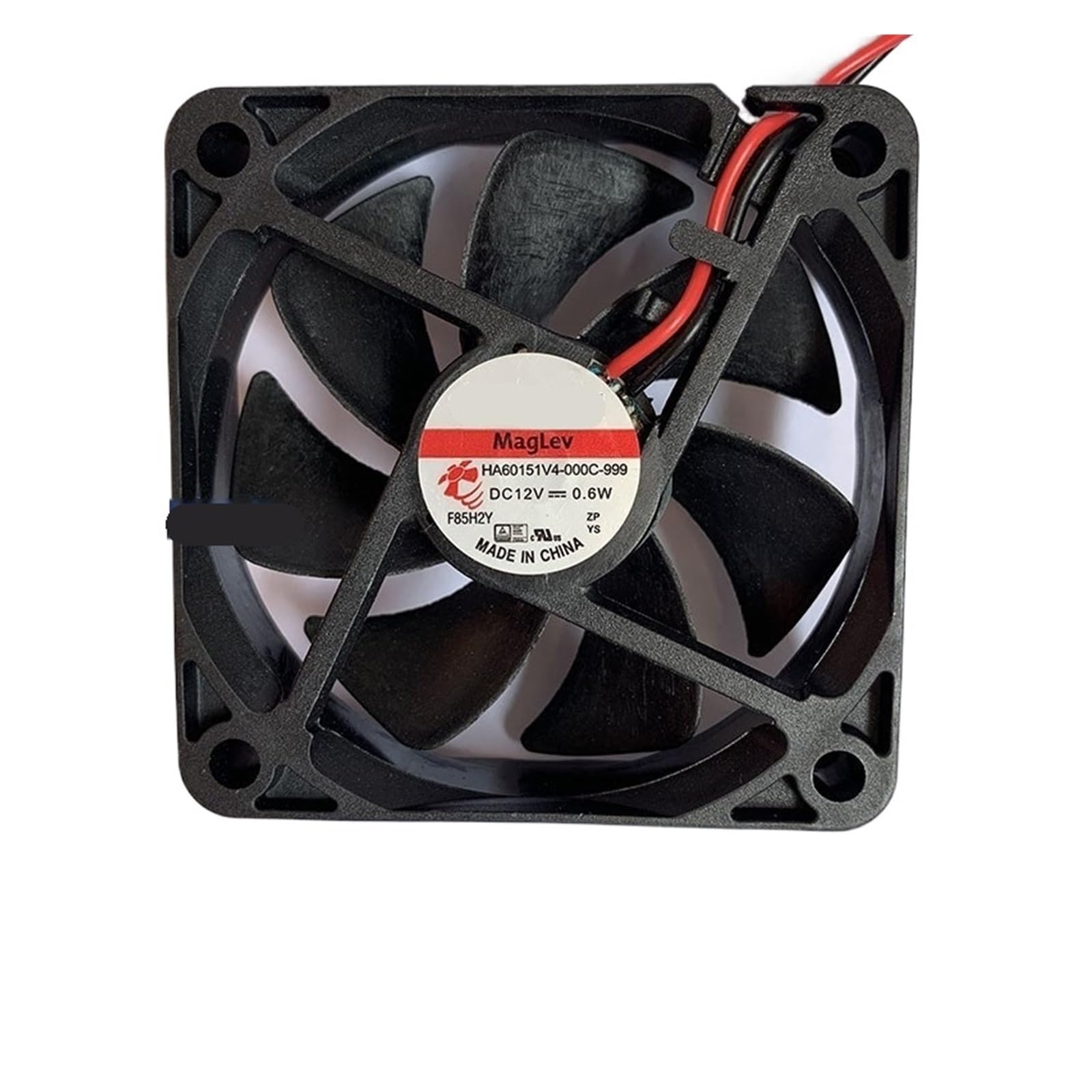 TYHUJKKL 12V maglev fan HA60151V4-000C-999 6015 12V 0.6W 6CM Cooling Fan