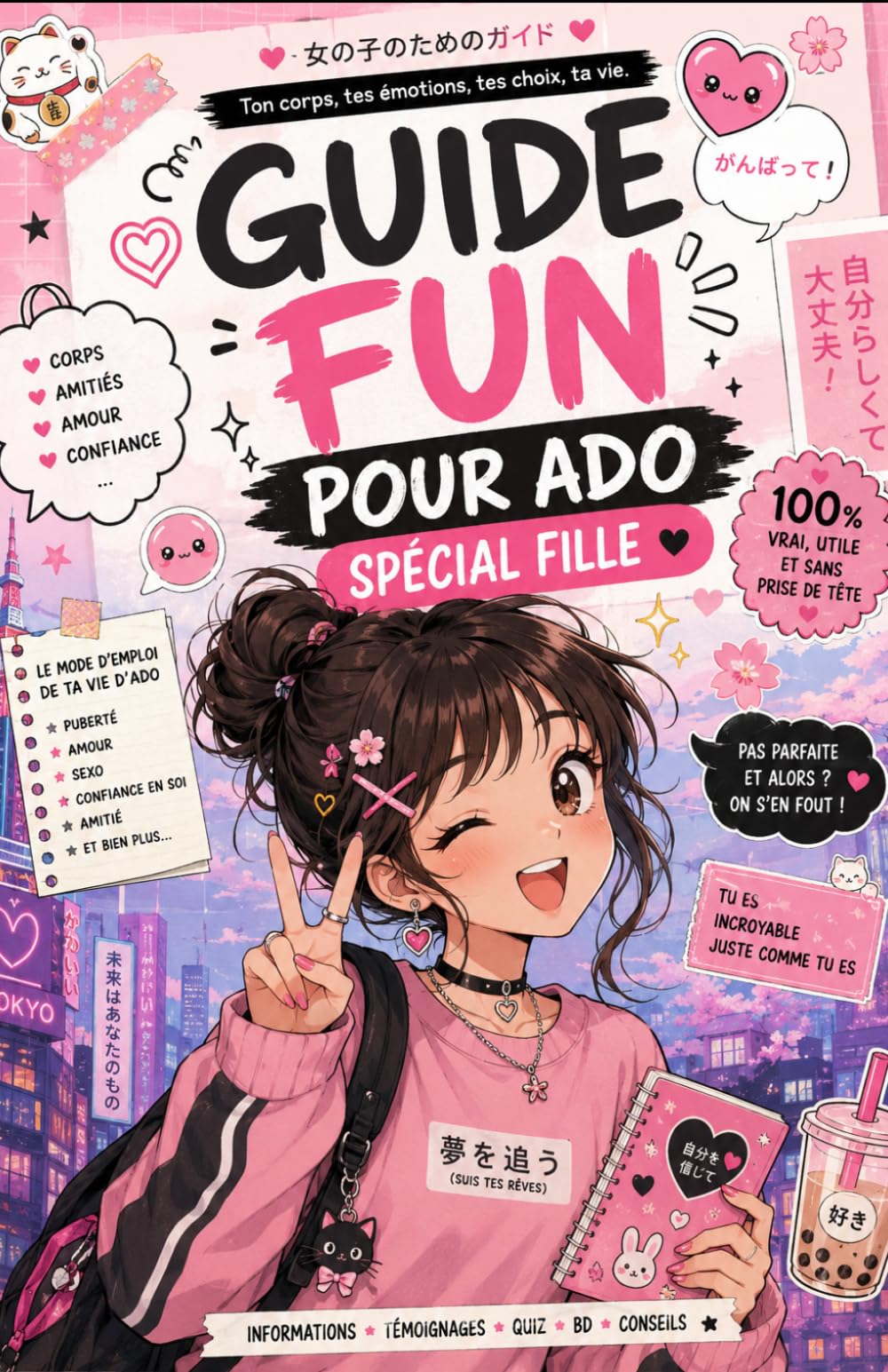Guide fun pour ado: Spécial fille