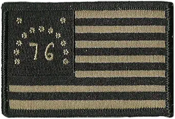 Gadsden and Culpeper Bennington 1776 Tactical Flag Patch - 2" x 3"