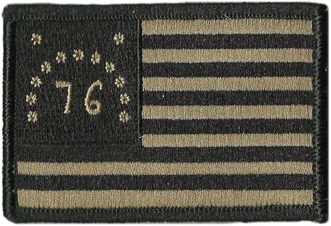 Gadsden and Culpeper Bennington 1776 Tactical Flag Patch - 2" x 3"