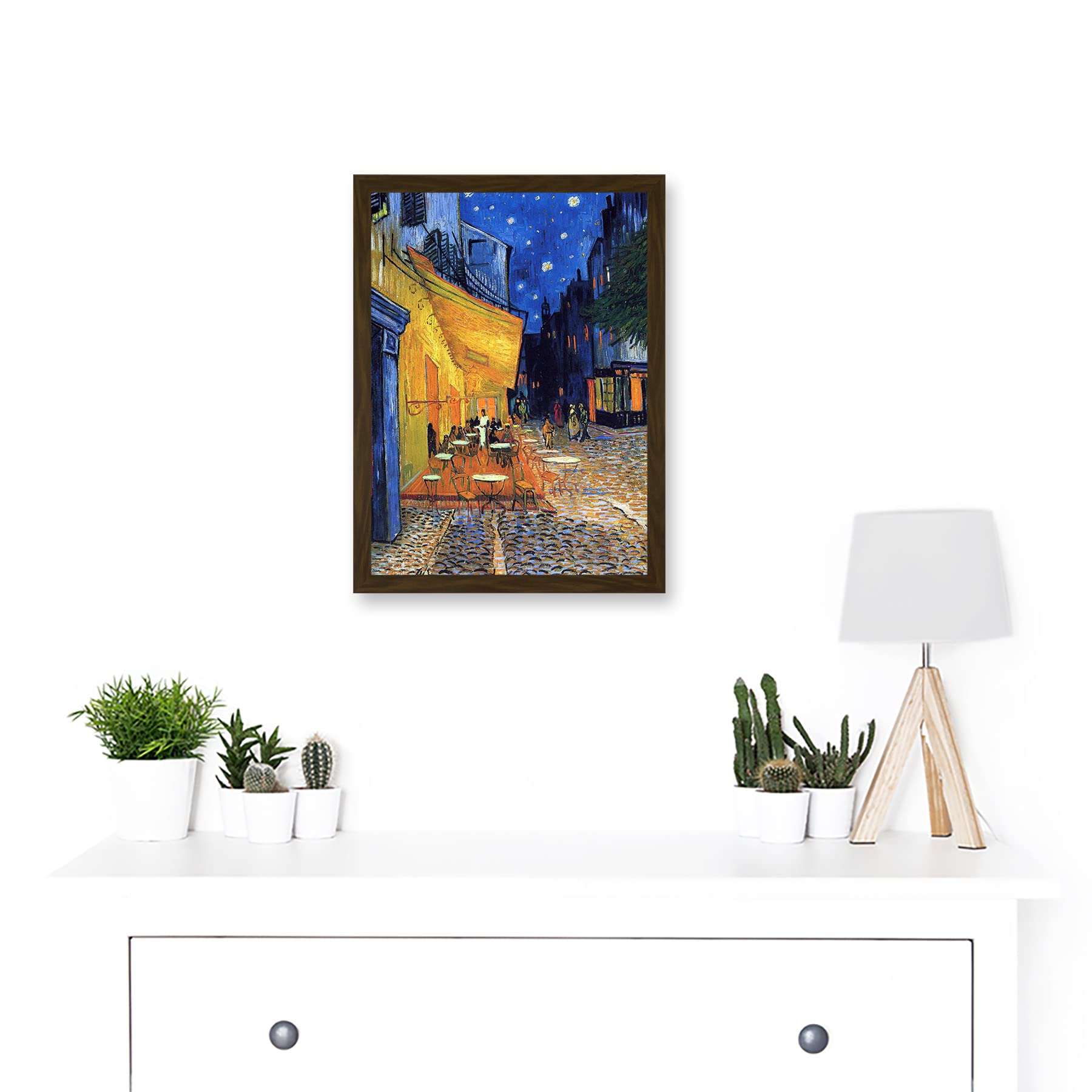 Amazon.co.jp: Vincent Van Gogh Cafe Terrace At Night Place Du 