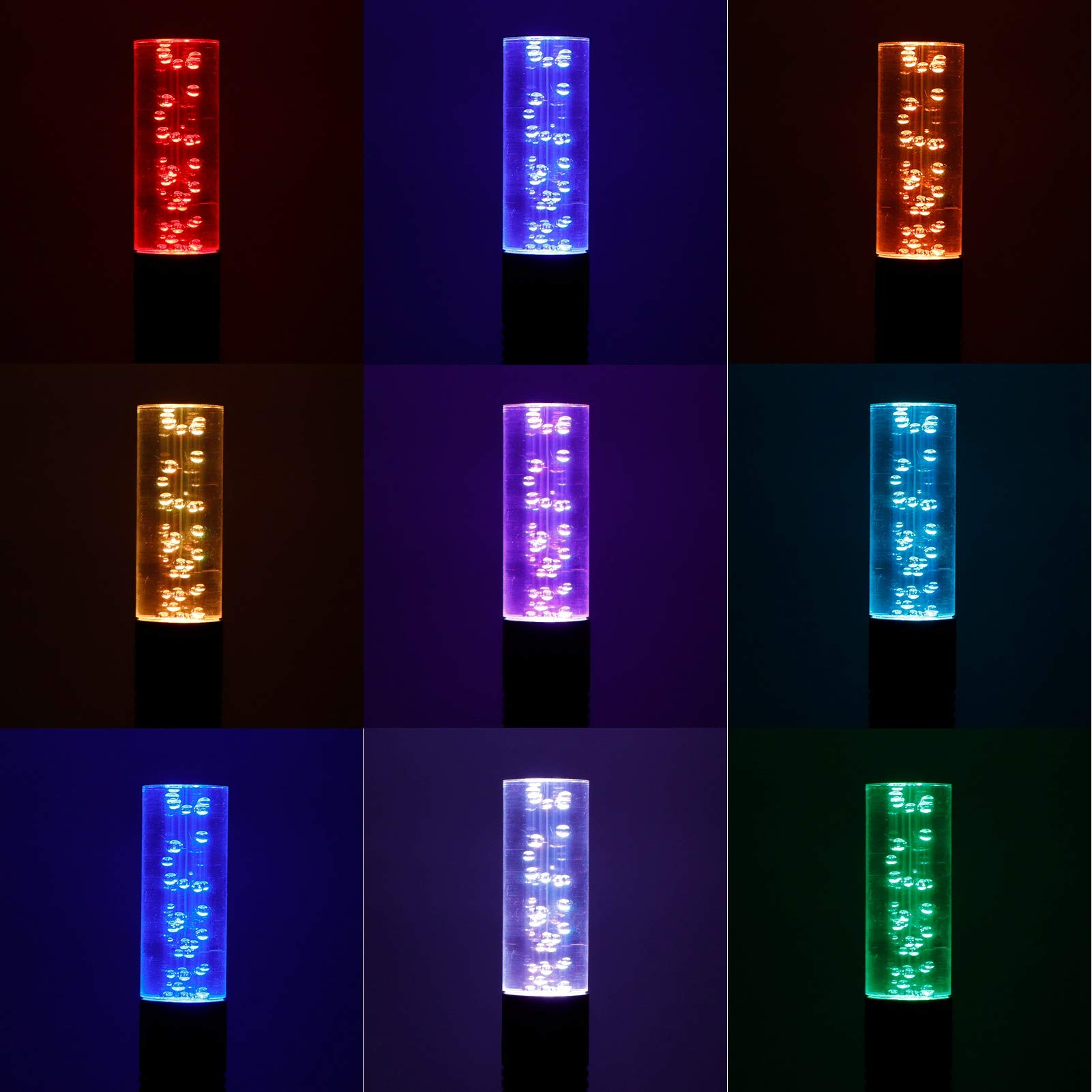 Lampadina Che Cambia Colore con Telecomando, Lampadina LED RGB da 3 W per Camera da Letto, Bar, Feste, AC85‑265V(Viola)