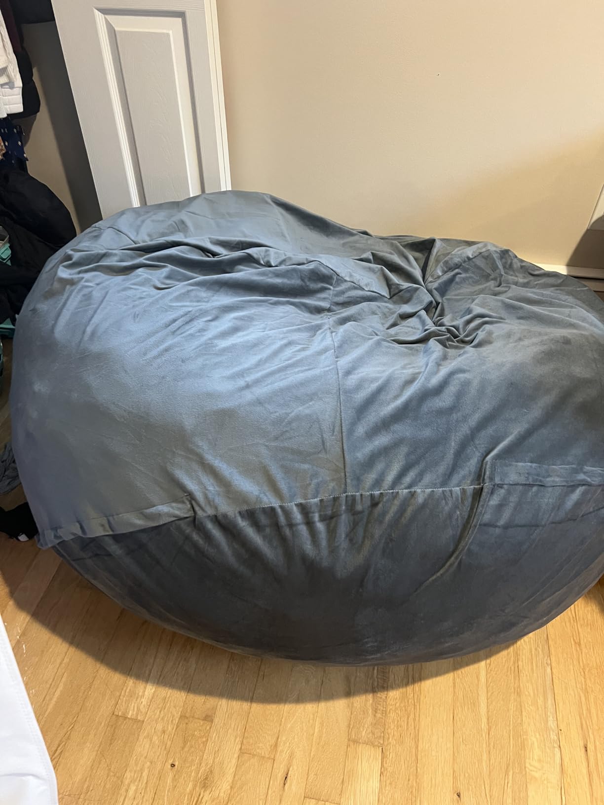 Bean Bag Chairs for Adults - Memory Foam Furniture BeanBag Chair - Kids/Teens Sofa with Soft Micro Fiber Cover photo review