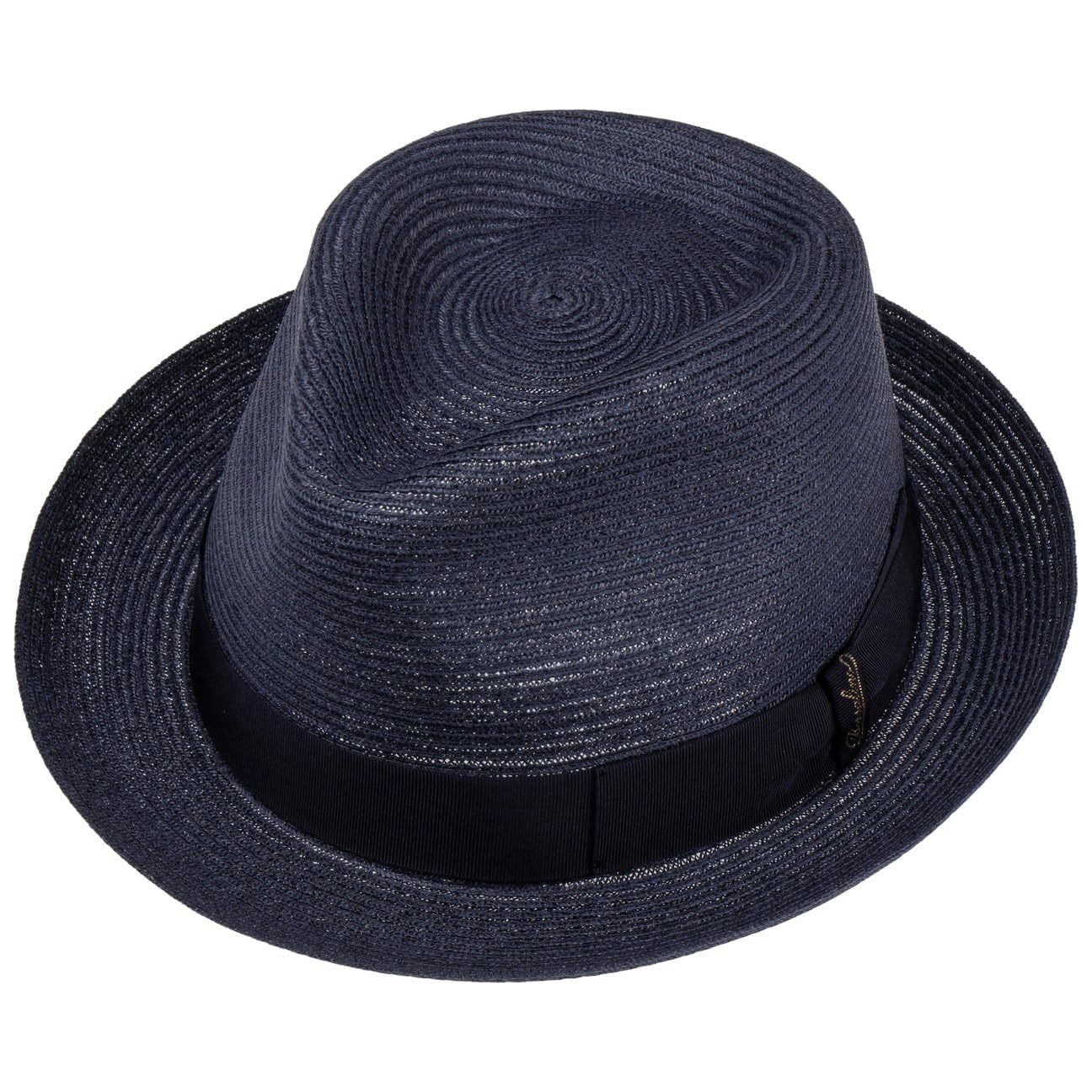Borsalino Sombrero de Cáñamo Uni Player Mujer/Hombre - Made in Italy Sol Verano para el jardín con Banda Grosgrain Primavera/Verano