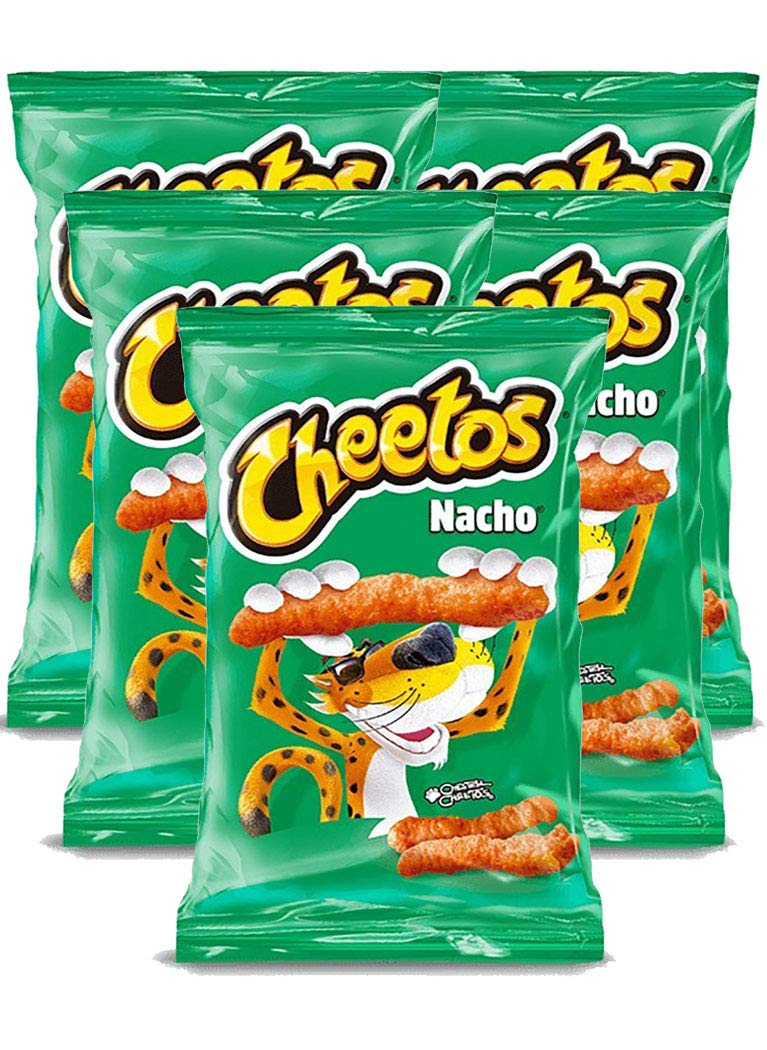 CHEETOS NACHO 52g (Box with 5 bags)