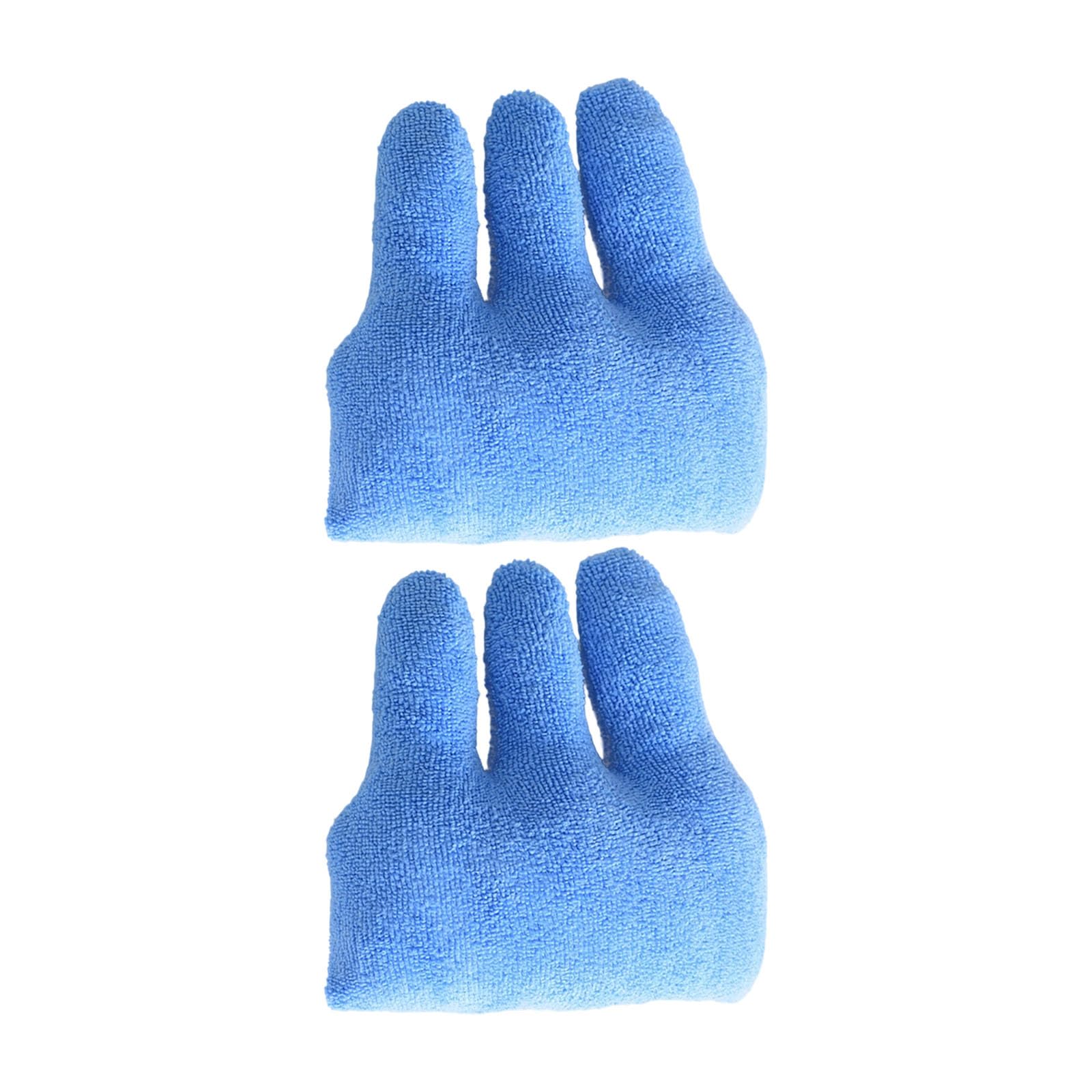 Shurhome 2Pcs Finger Contracture Cushion Hand Exercise Pads Patients Palms Grip Professional Separator Easy to Use Contracture Cushion