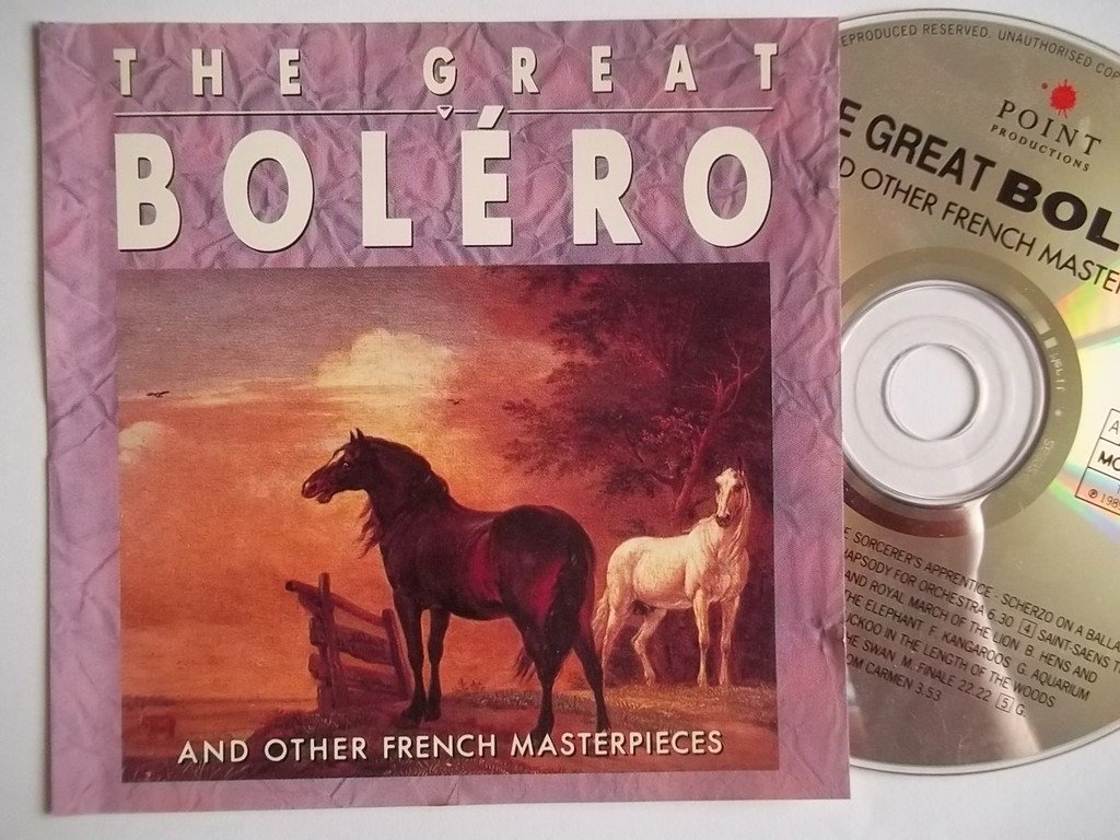 The Great Boléro and Other French Masterpieces [DE Import] [Audio CD] Various Artists