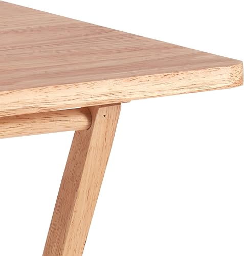 Miniatura 3 de Amazon Basics Mesa Bandeja Plegable Clásica para Cena de TV con Estante de Almacenamiento, 14.6 pulgadas de largo x 19 pulgadas de ancho x 26