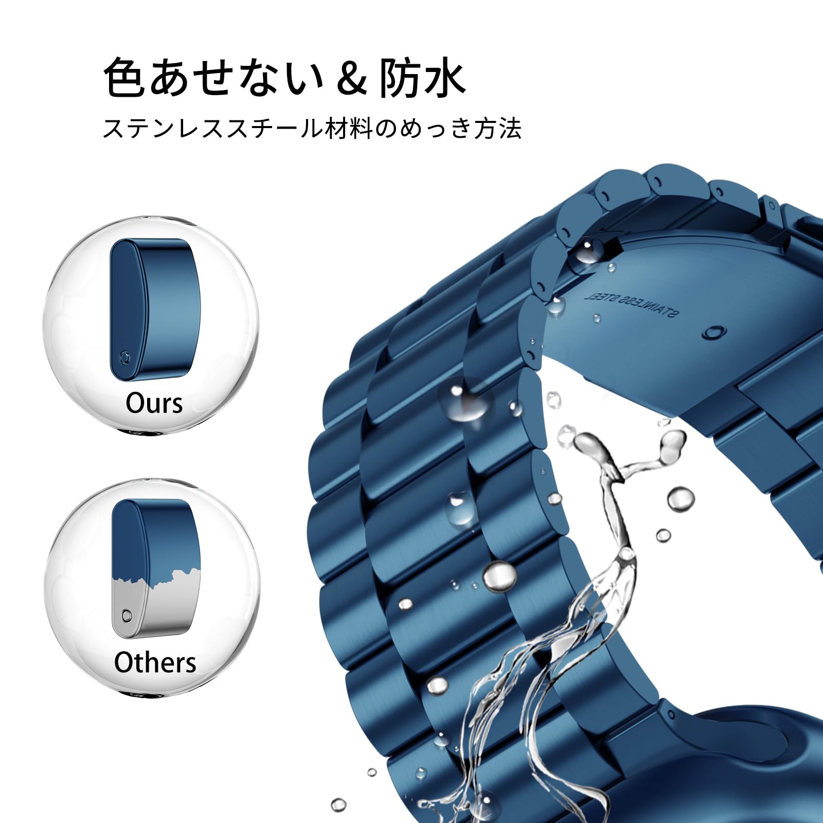 Amazon.co.jp: コンパチブル アップルウォッチ バンド 46mm 45mm 44mm 