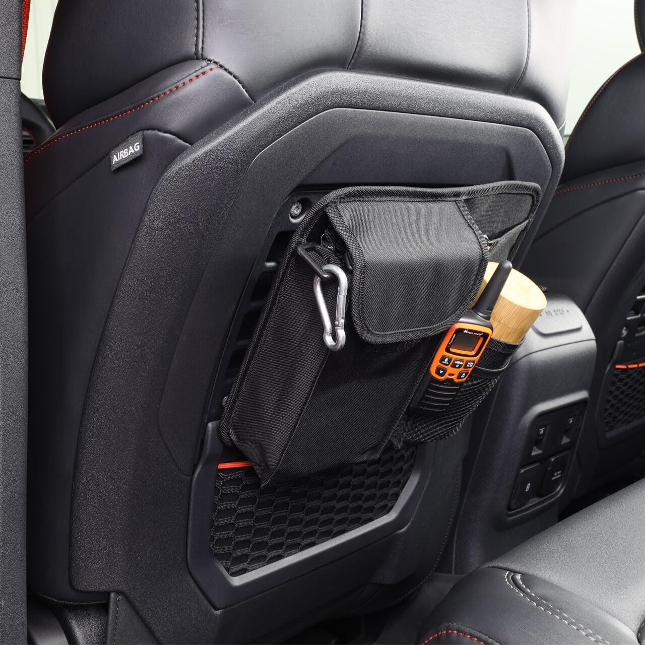 IAG I-Line Front Seat Molle Panel Bag Organizer for Ford Bronco 2021+ 2/4 Door with Molle Panel Front Seats IAG I-Line Front Seat Molle Panel Bag Organizer for Ford Bronco 2021+ 2/4 Door with Molle Panel Front Seats