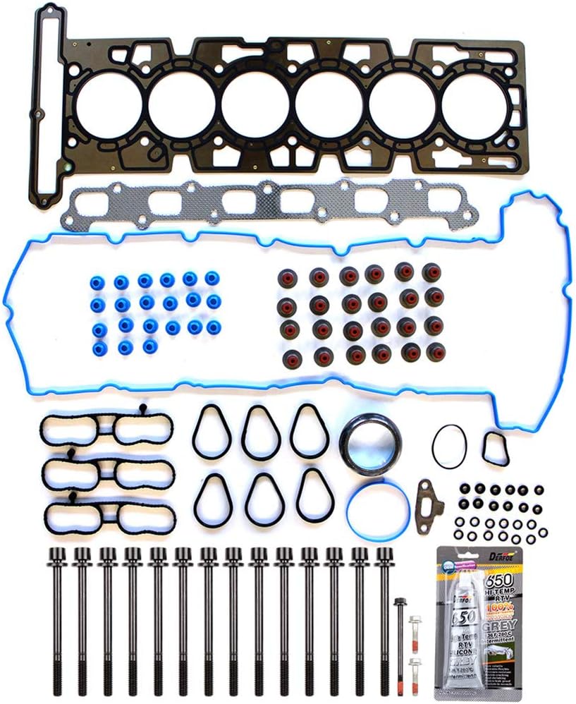ECCPP Engine Head Gasket Set w/Bolts fit 02-05 for Buick for Chevrolet for GMC for Envoy XL for Isuzu 4.2L for Gaskets Kit