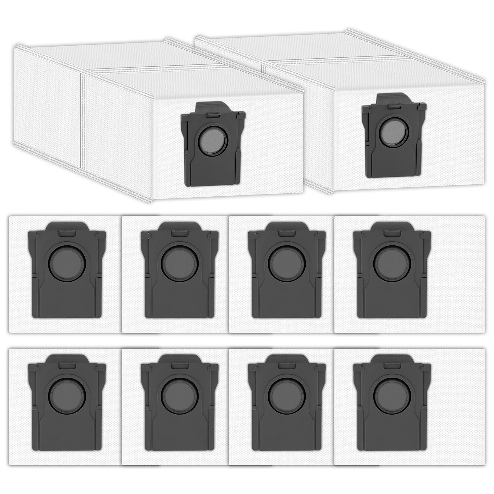 10 Pack L40 Ultra Dust Bag for Dreame X40 Ultra/X50 Ultra/X60 Ultra Vacuum