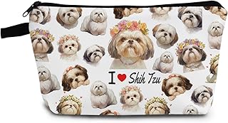 Funny Shih Tzu Makeup Bag