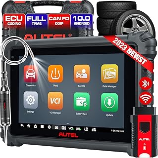 Autel MaxiCOM MK906 Pro-TS with MV108S (Valued C$80), 2023 Upgrade of MaxiSys MS906 Pro TS/ MK906 Pro/ MS906 Pro, Top ECU Coding, Full TPMS, Bi-Directional, 36+ Services, CAN FD & DoIP, FCA Autoauth