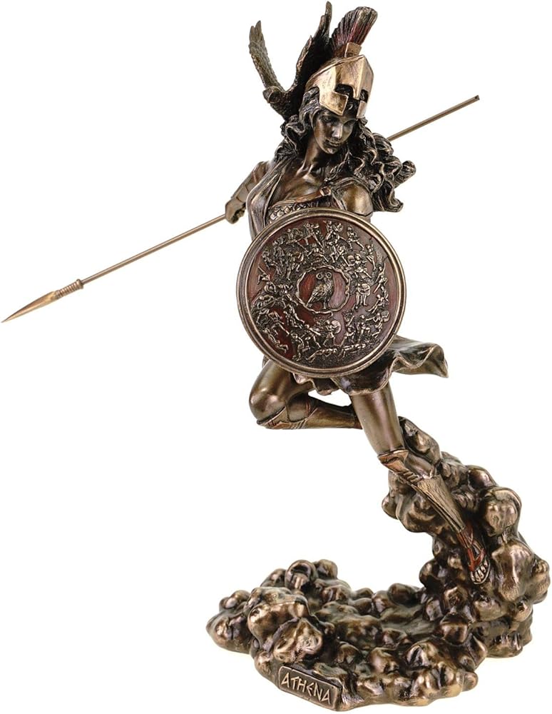 Veronese - statuetta di atene, in sospensione