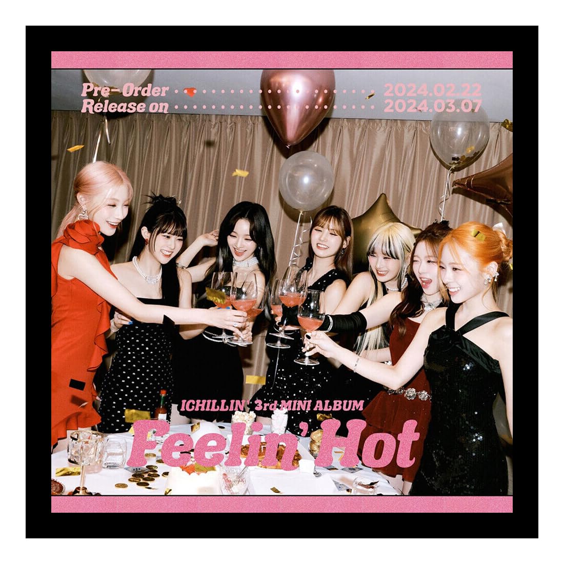 Disco K-POP ICHILLIN’ FEELIN’ HOT el regalo perfecto para fans de la música pop coreana