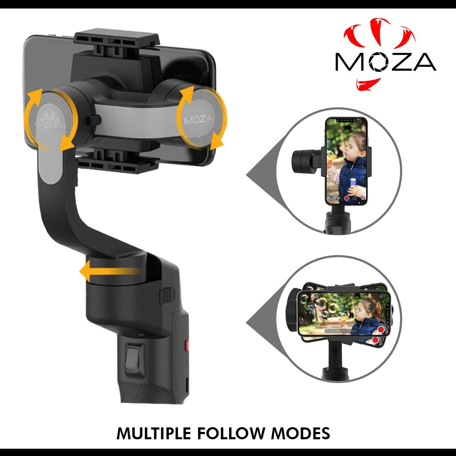 Amazon.co.jp: Moza ミニS エッセンシャル 3軸 スマートフォン