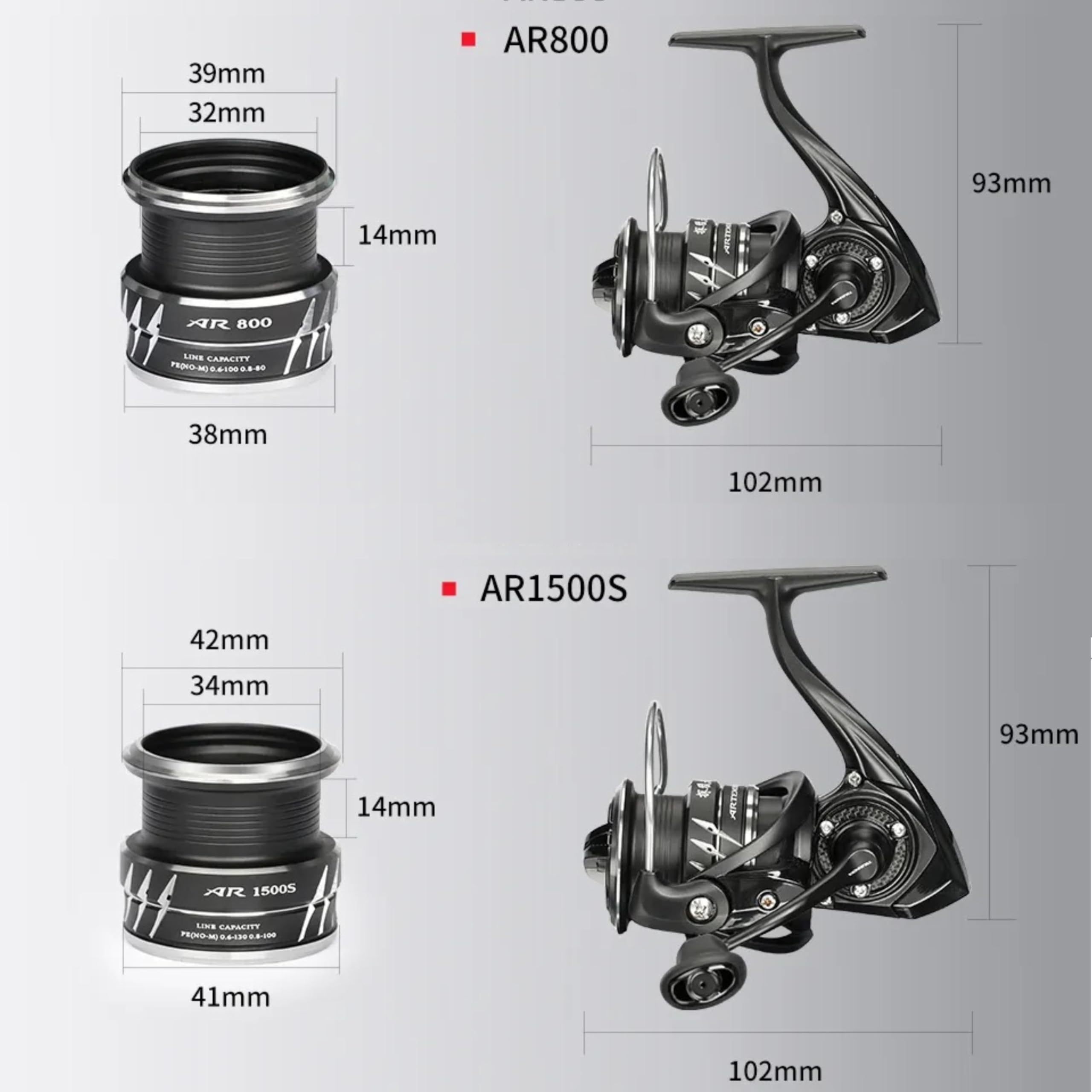 Amazon | TSURINOYA スピニングリール ノーマル ギア比5.2:1 浅溝