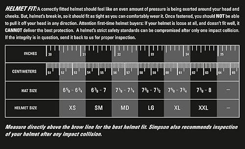 Miniatura 7 de Simpson SPBM1 Speed Bandit - Casco de motocicleta de cara completa, tamaño mediano, blanco, protector transparente incluido, protector de espejo que