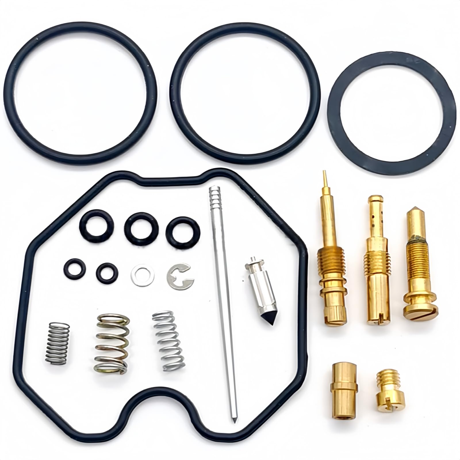 Haokixin Carburetor Rebuild Kit Replacement for Honda Recon 250 TRX250 TRX250ES TRX250EX TRX250TE TRX250TM 1997-2005 Carb Repair Kit