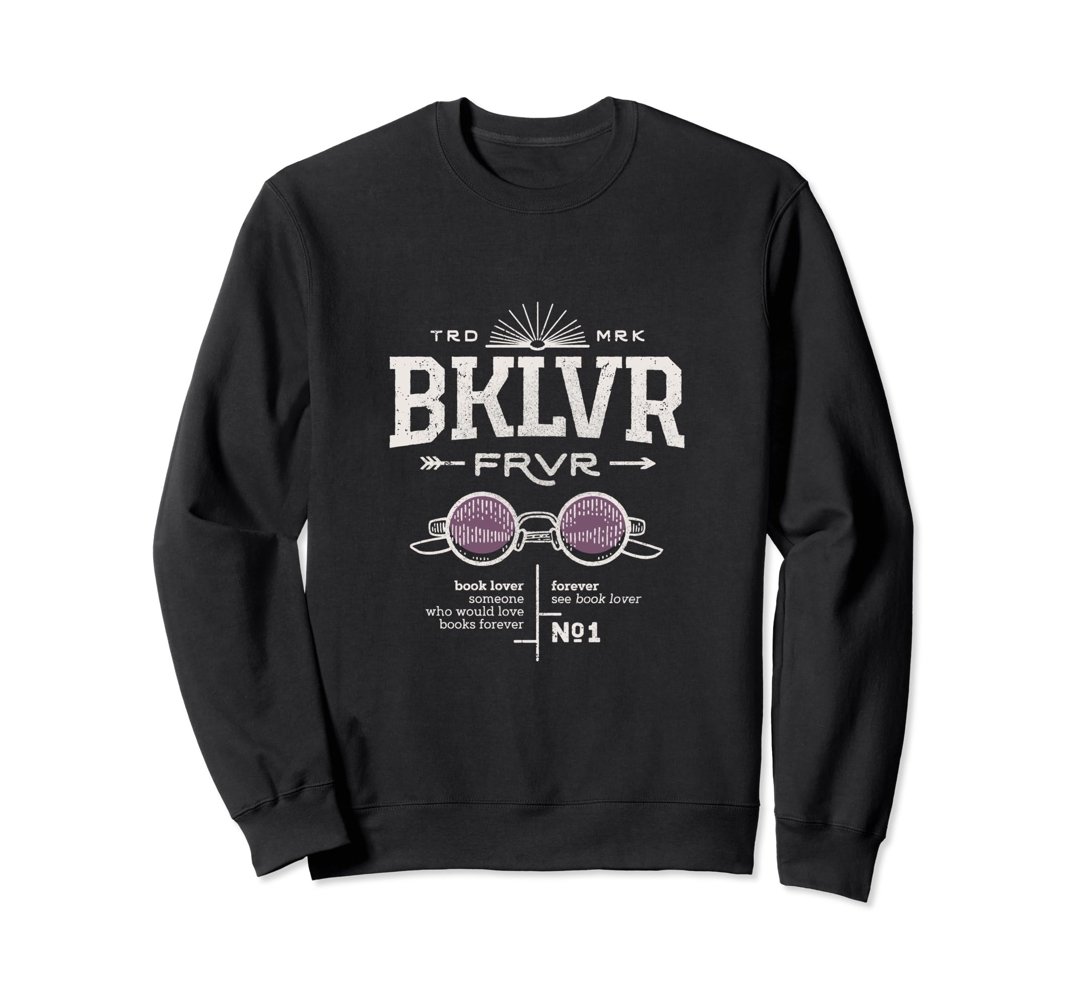 Book Lover Definition BKLVR Sweatshirt