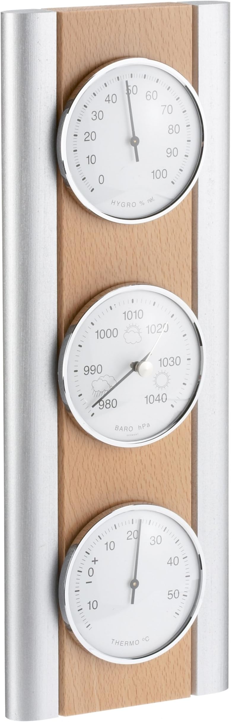 TFA20.1053.17 Weather Station Beech Natural/Silver