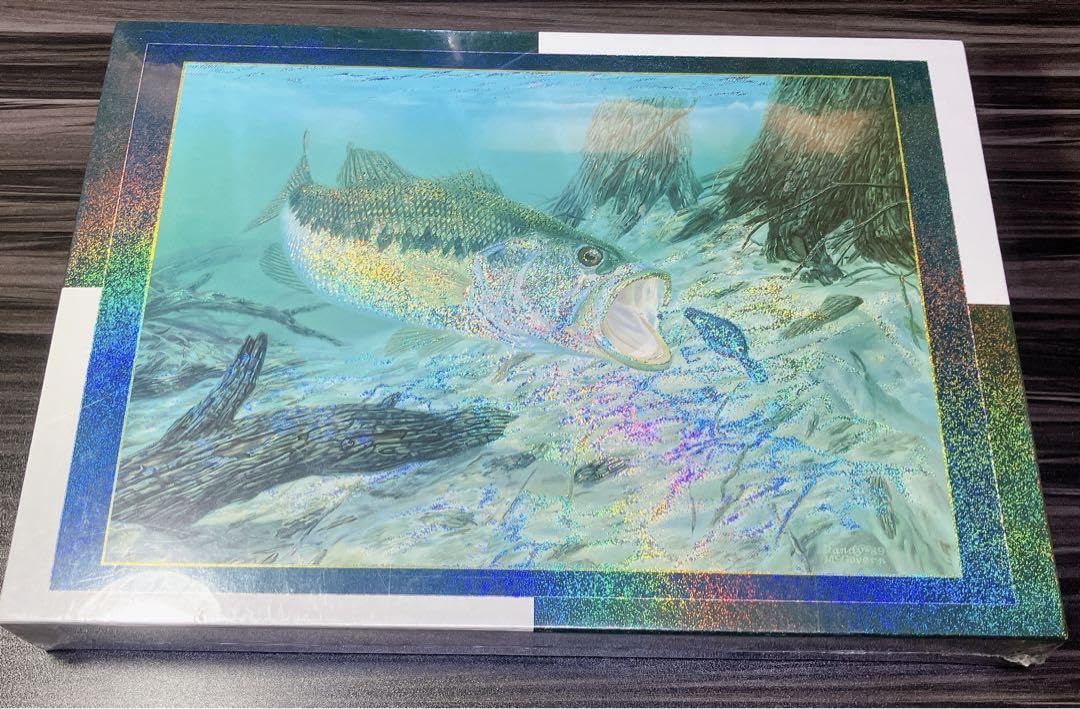 未開封品！ランディ・マクガヴァン ラージマウスバス 1000ピース パズル Amazon | ブラックバス black bass ジグソーパズル 1000ピース