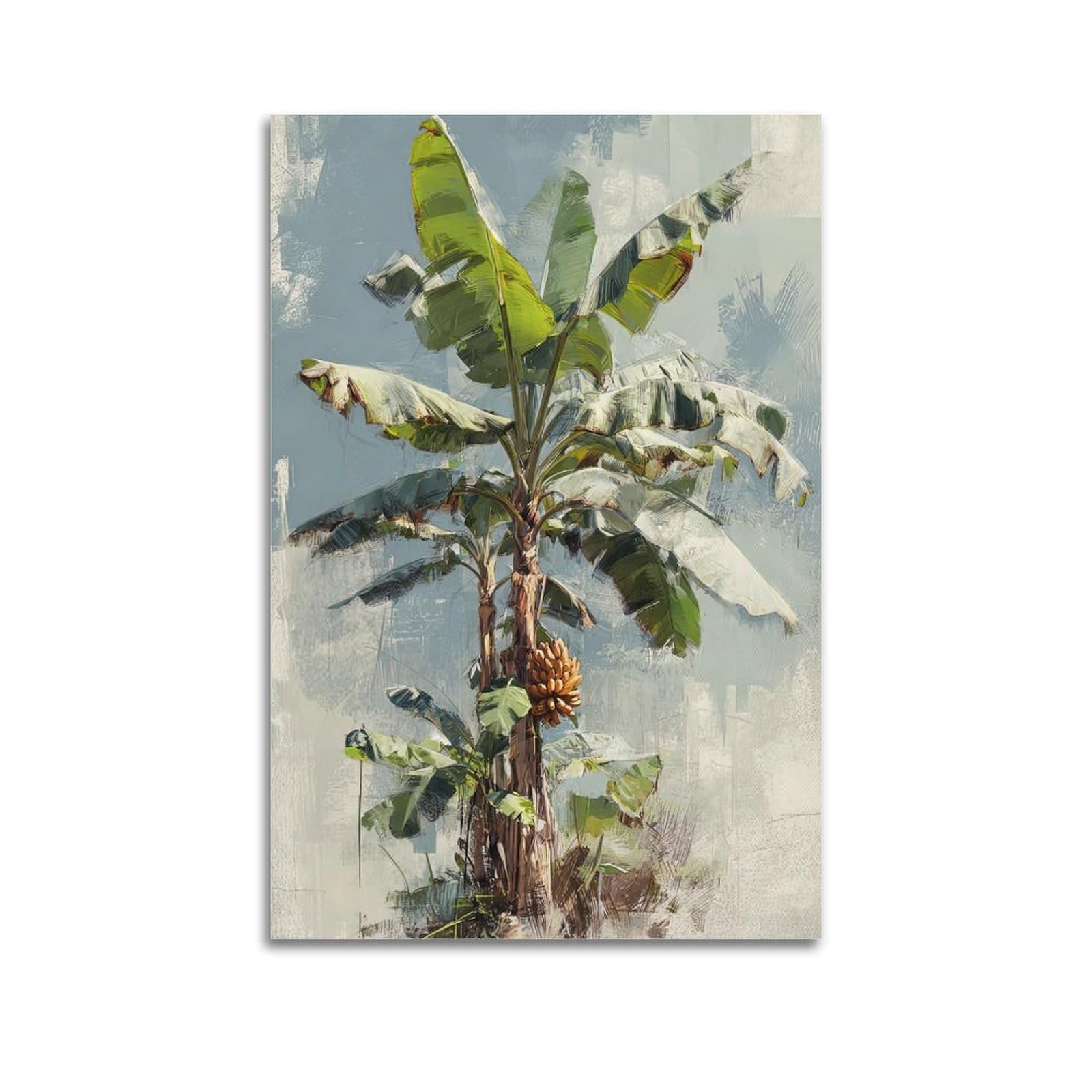 OKAHYS Vintage Banana Tree Botanical Artwork Poster Decorative Painting Canvas Wall Artworks Picture 20x30inch(50x75cm)