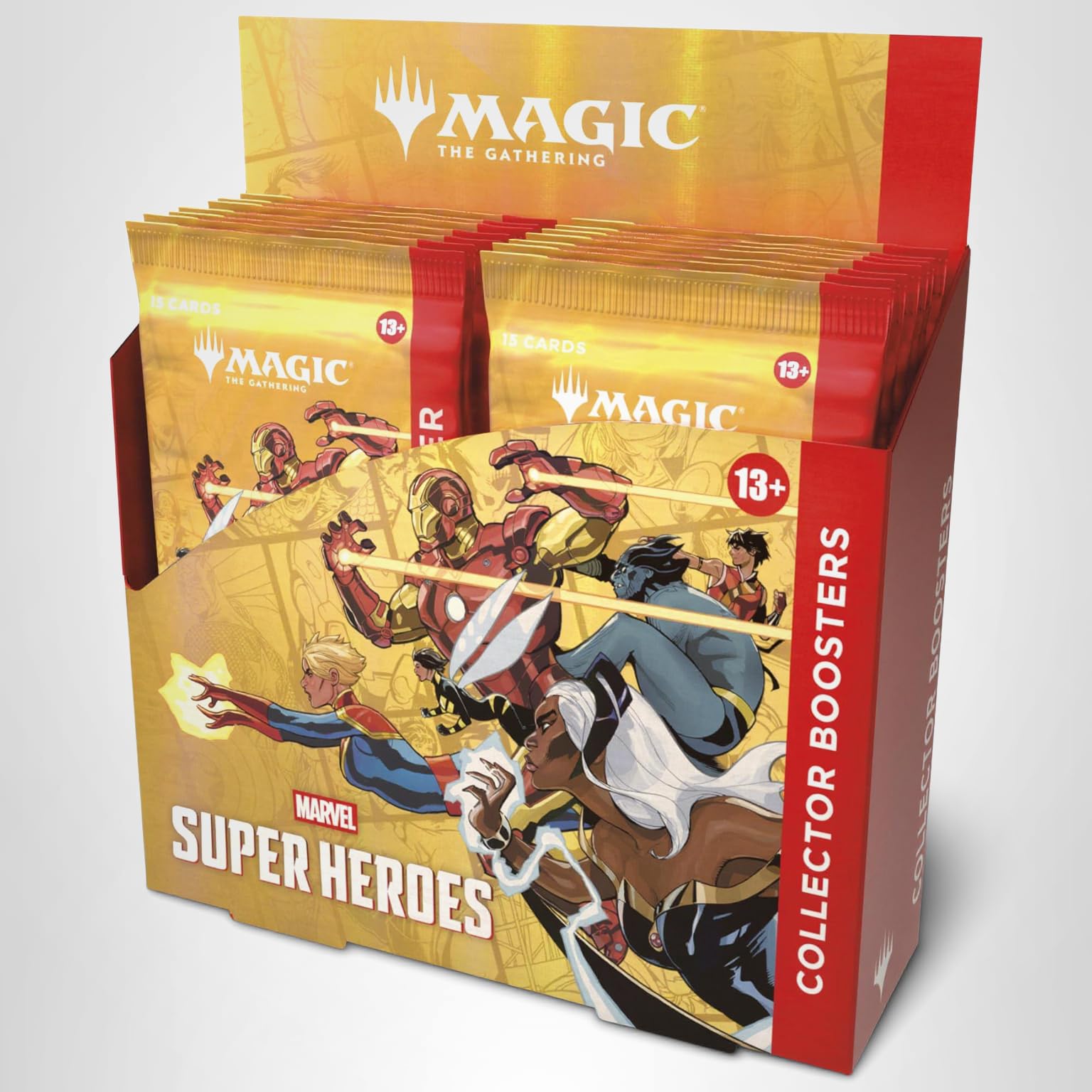 Amazon.com: Magic: The Gathering | Marvel Super Heroes Collector Booster Box  | 12 Packs | Collectible Trading Card Game : Toys & Games