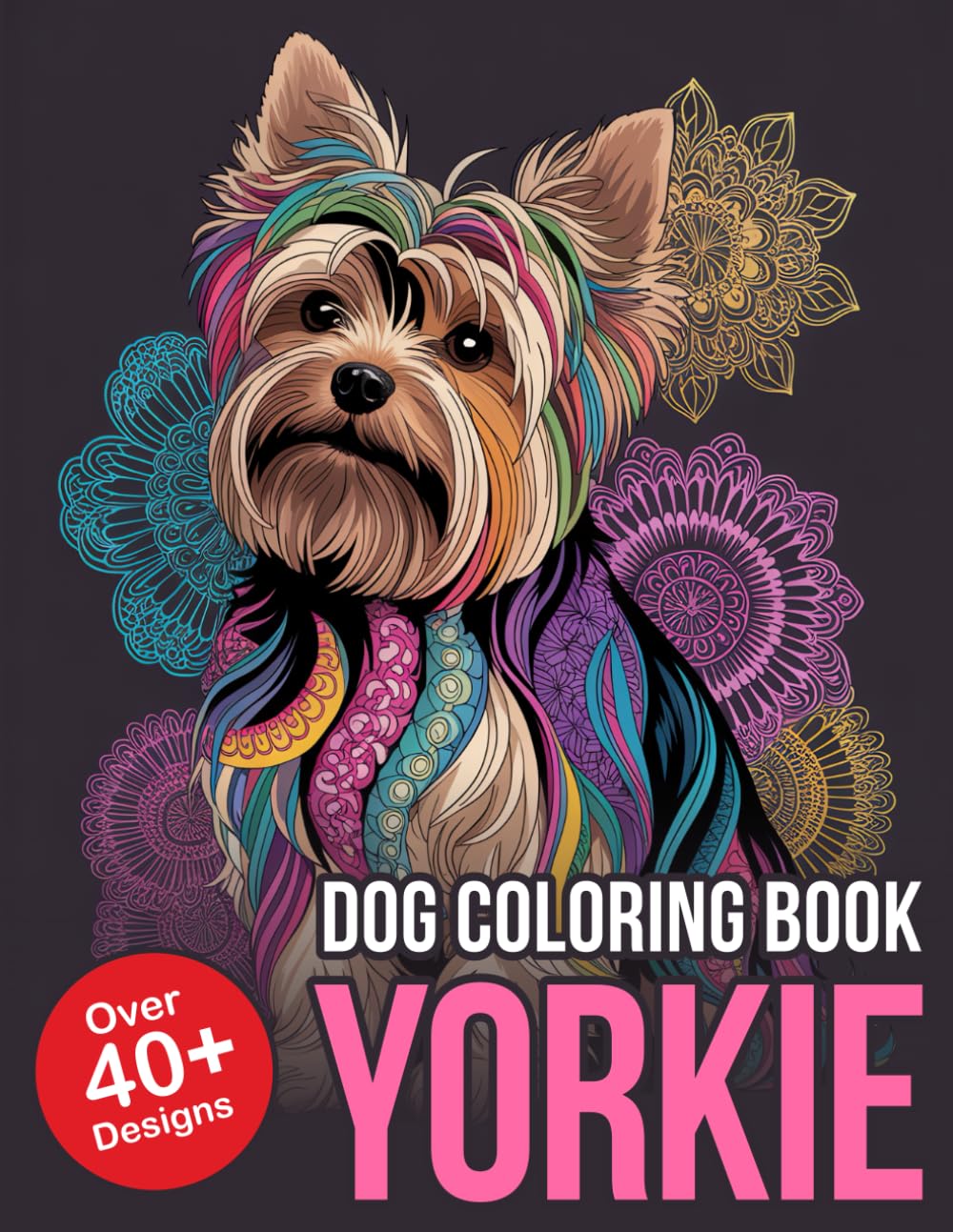 Dog Coloring Book Yorkie
