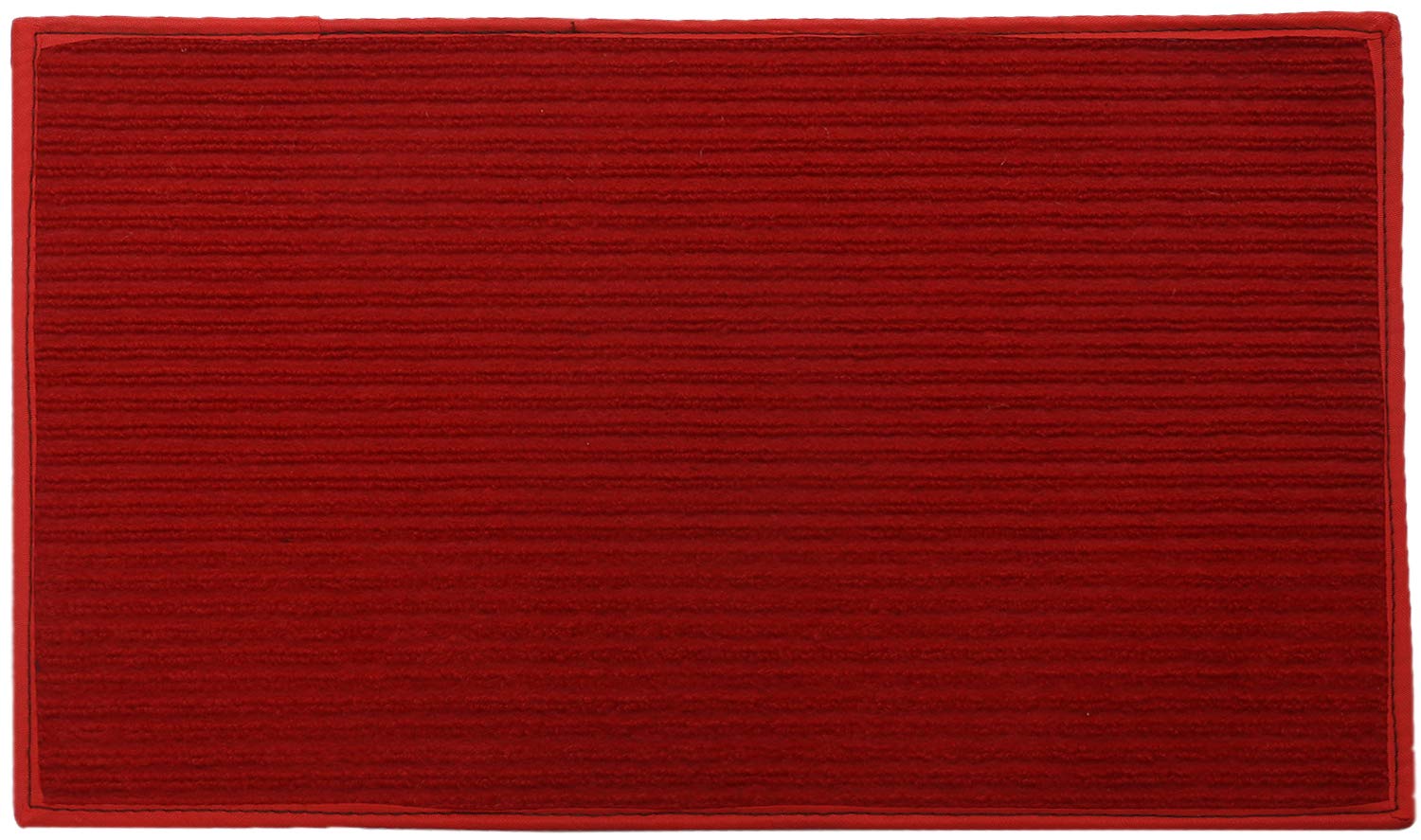 Red Microfiber Door Mat - Anti-Slip Entryway Mat -3