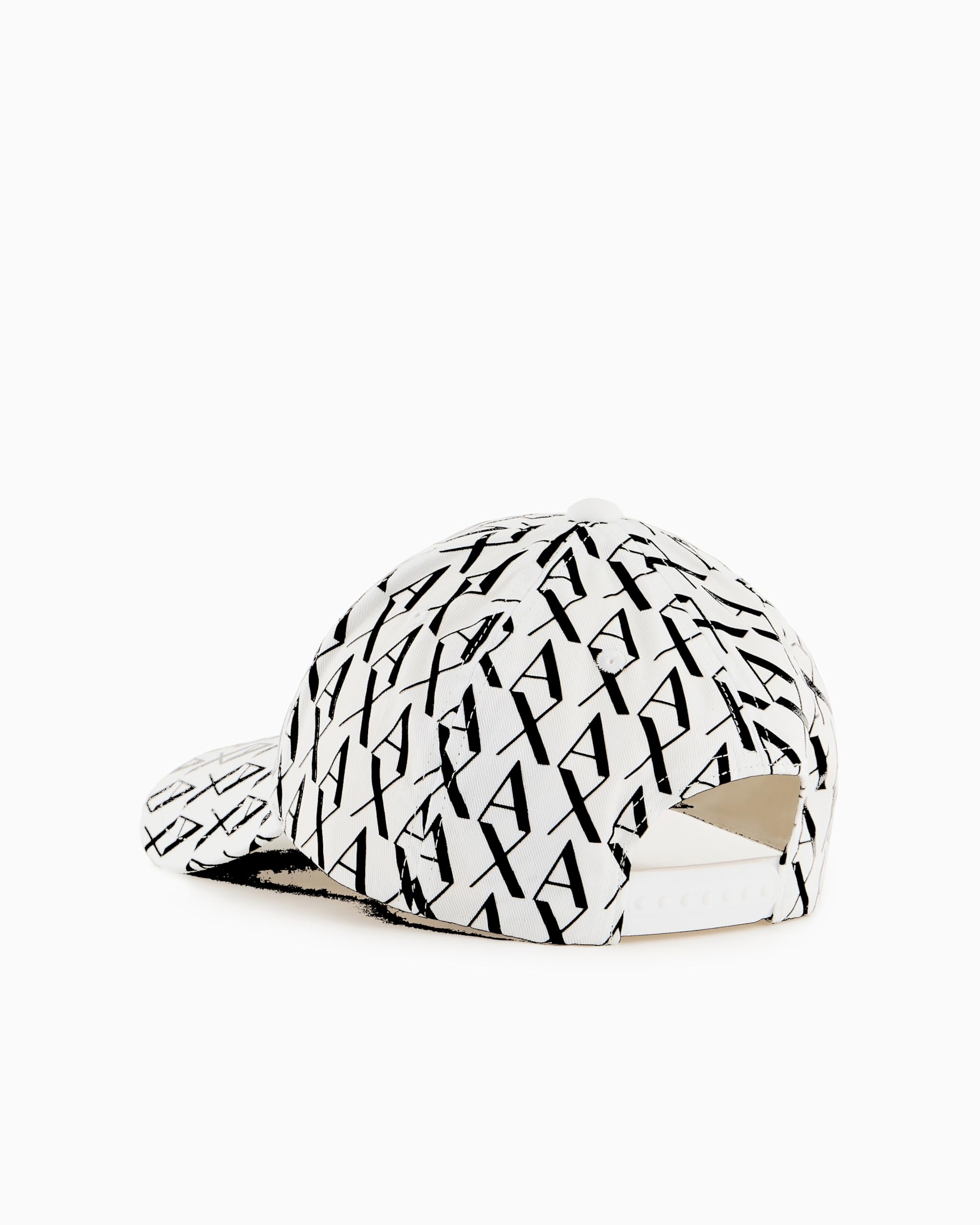 Armani Exchange Men's All Over Ax Logo Baseball Hat