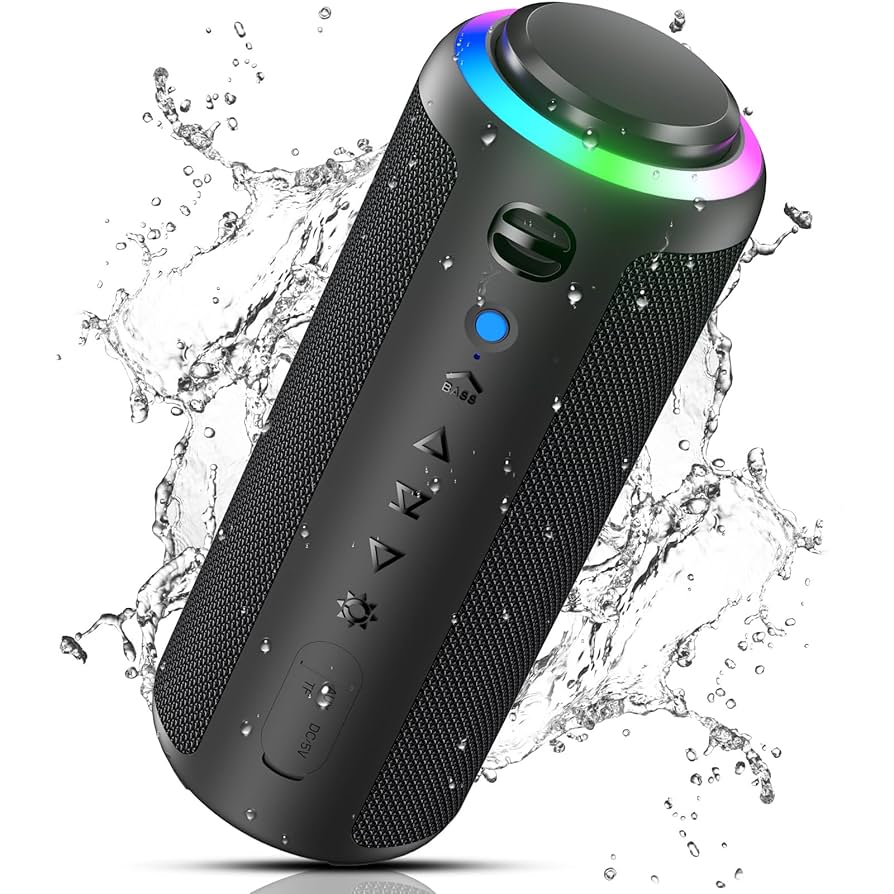 VOSFEEL Bluetooth-Lautsprecher, IPX7 30H Bluetooth-Musik-Box