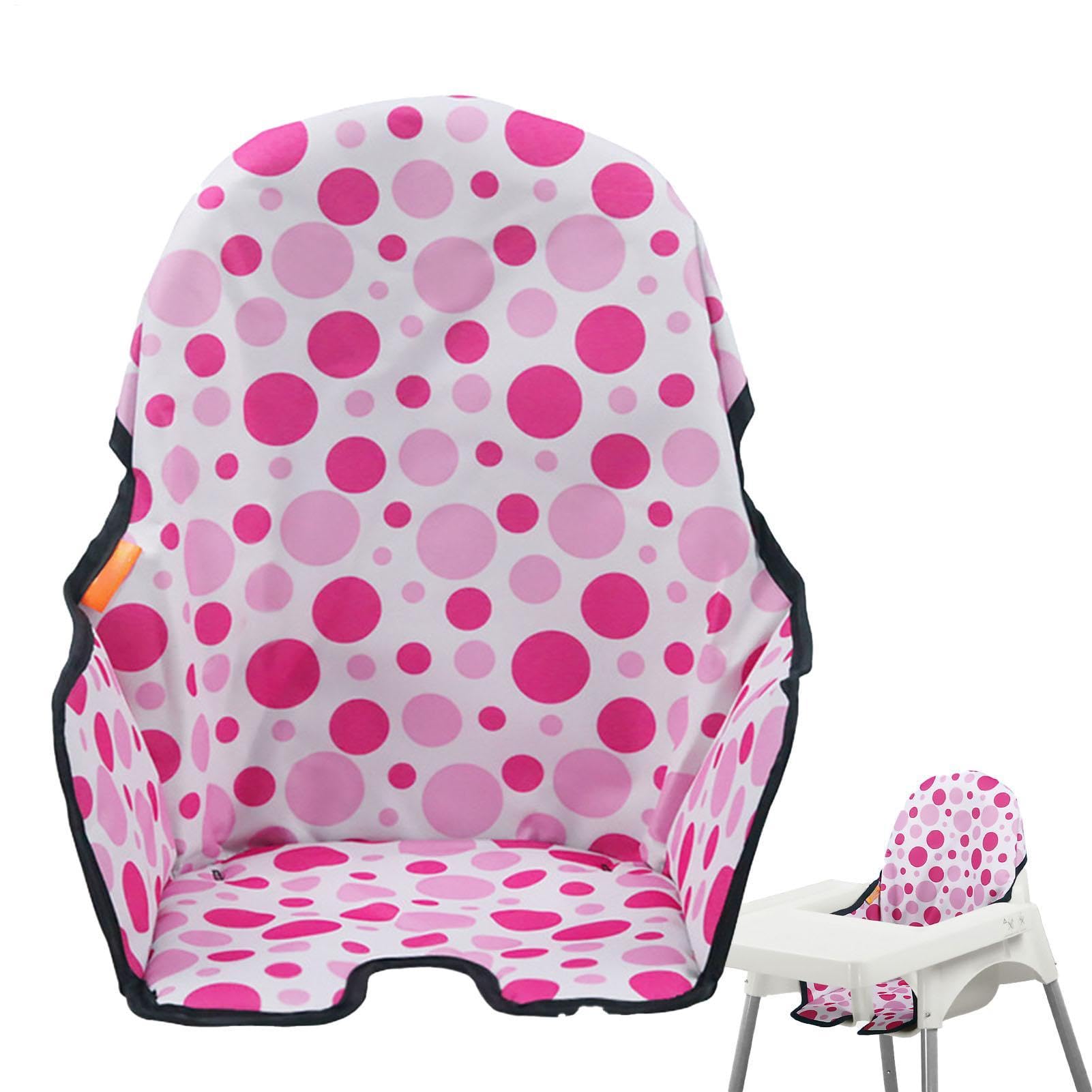 Fundas Para Trona Para Bebé, Fundas de asiento compatibles con i-kea Antilop Trona, Cojín Para Silla Alta Plegable, Lavable Para Asiento, Funda Trona universall