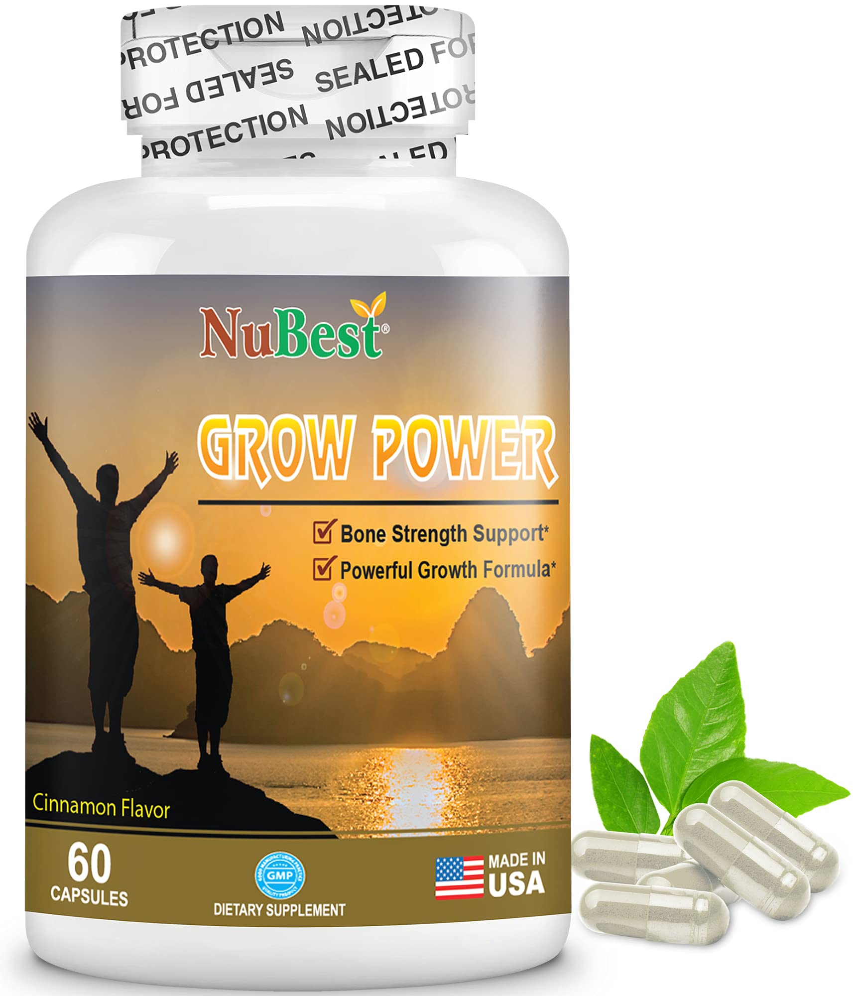 Grow Power Powerful Growth Formula For Children 10 And Teens Support Bone Strength Healthy Growth Supplement 60 Capsules Buy Online In Costa Rica At Desertcart 44847524