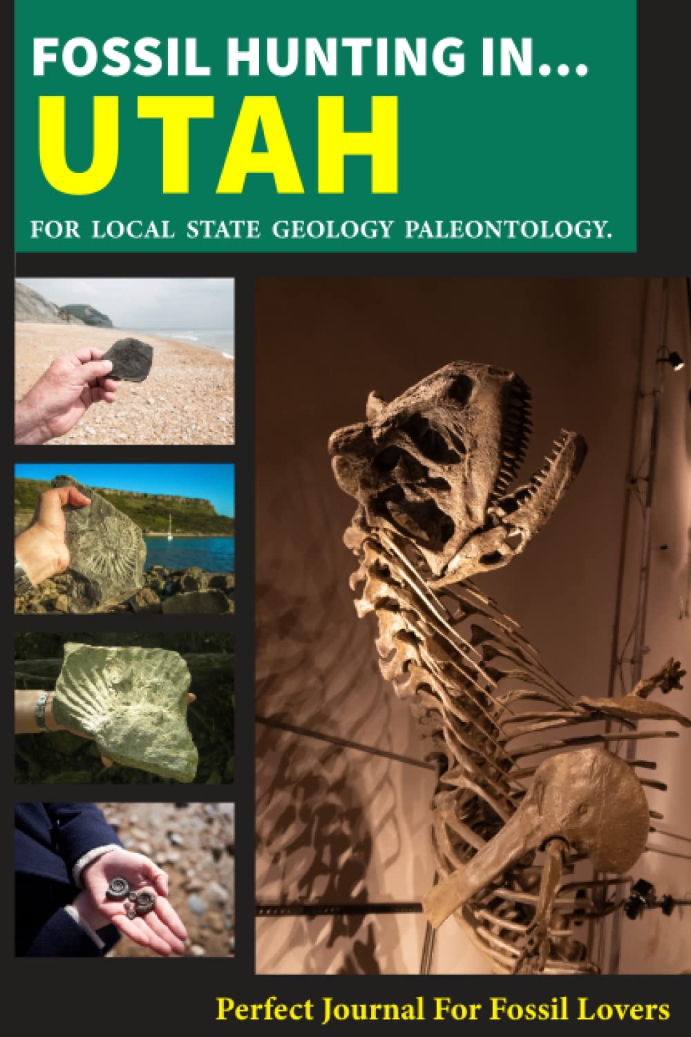 Fossil Hunting in Utah Fossil Hunting Record Book for Adults and Kids