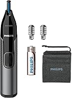 Philips Series 3000 Nose Ear Eyebrow Trimmer NT3650/16 - Showerproof, Protective Guard, No Pulling Guaranteed