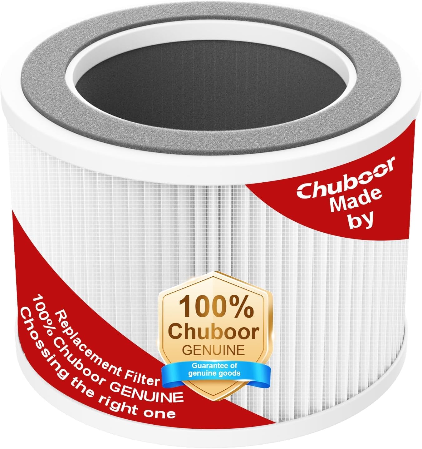Luftreiniger Filter, Ersatzfilter für Chuboor PJ08 Luftreiniger, H13 True HEPA