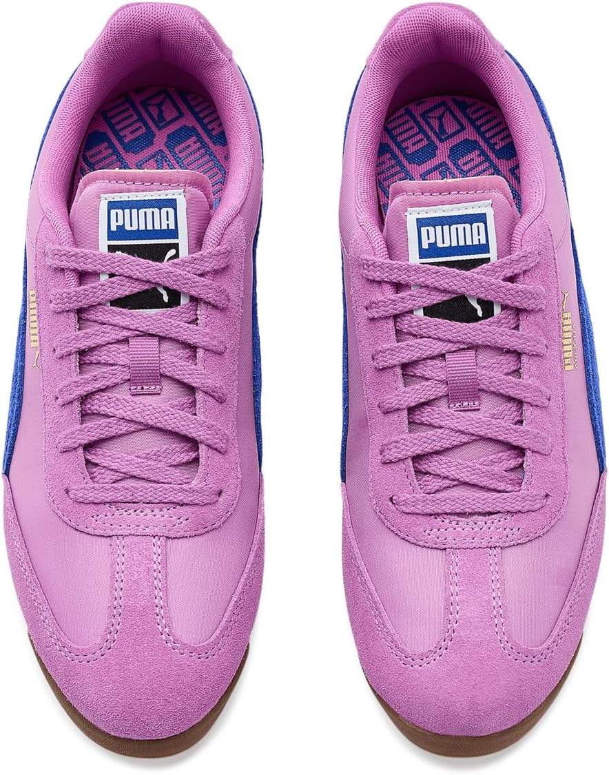 Puma Womens Arizona Nylon Shoes Mauve Pop/Royal Sapphire/Gum 10 Medium