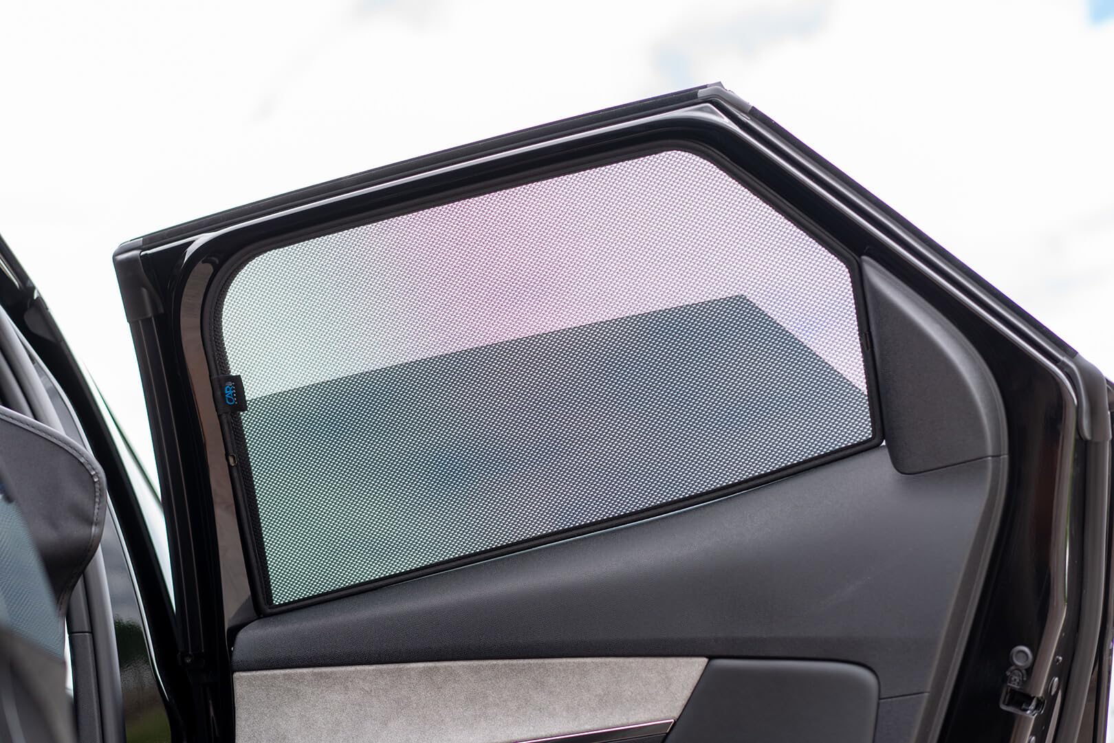 Set de Car Shades compatible avec Peugeot 3008 II 2016-2024 (6-pièces) Pare-soleil sur mesure pour voiture, Noir